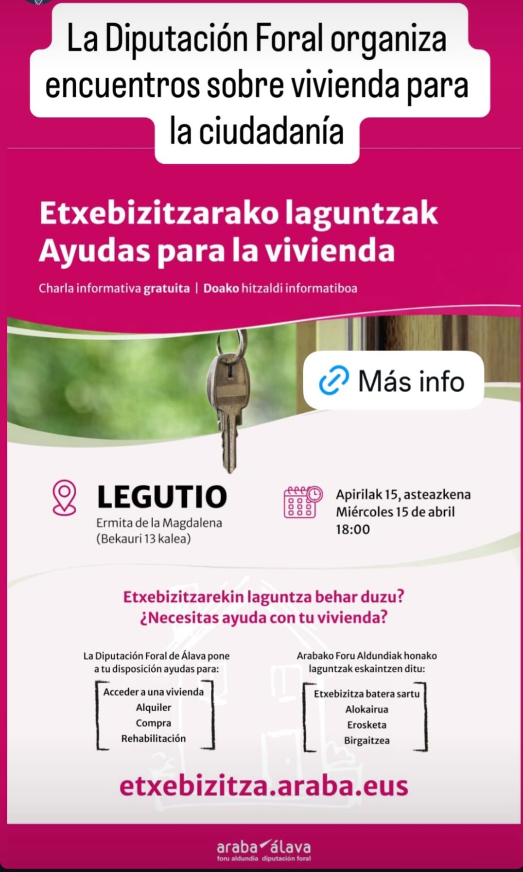 Etxebizitzarako laguntzak