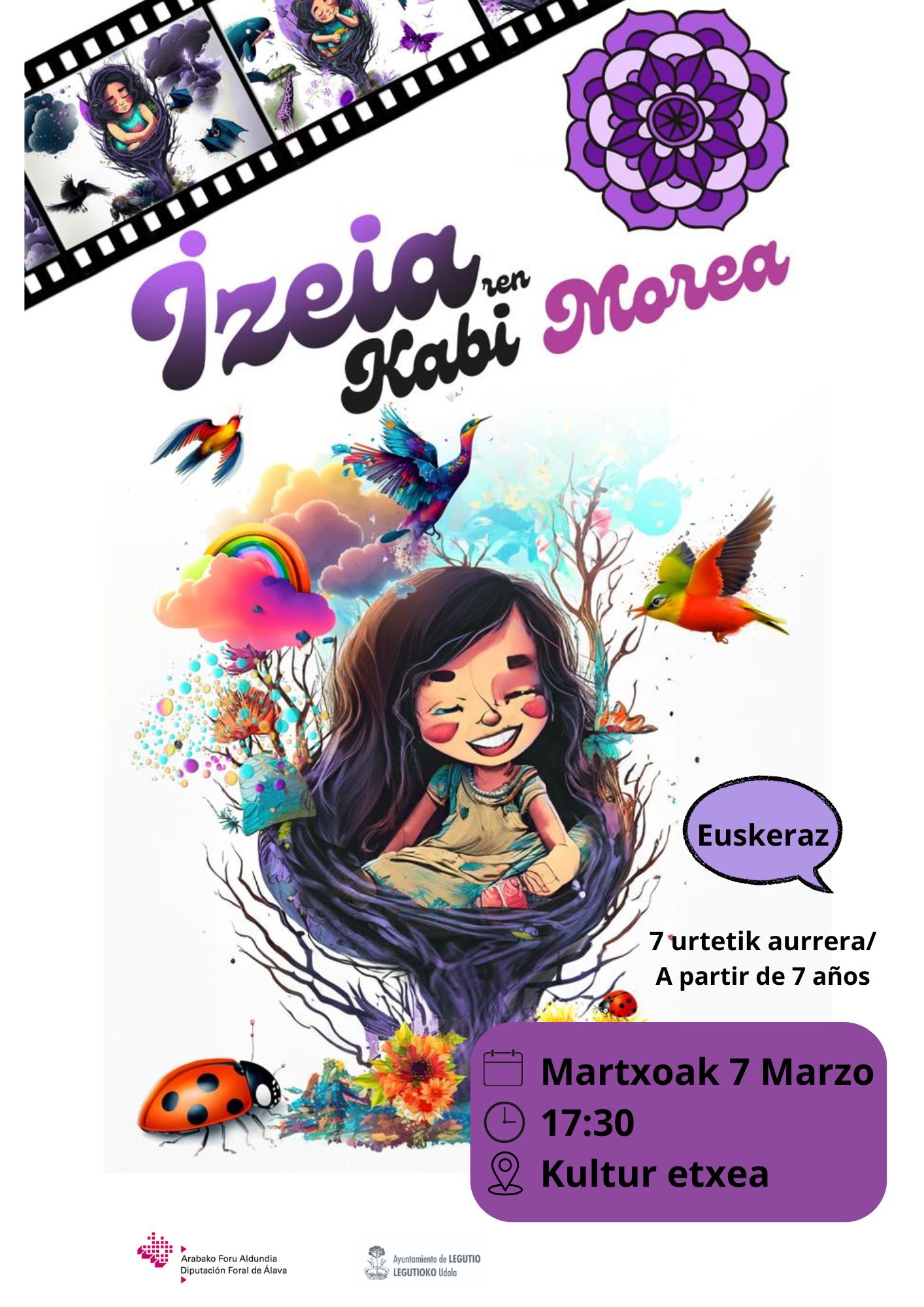 Izearen kabi morea. Teatro.
