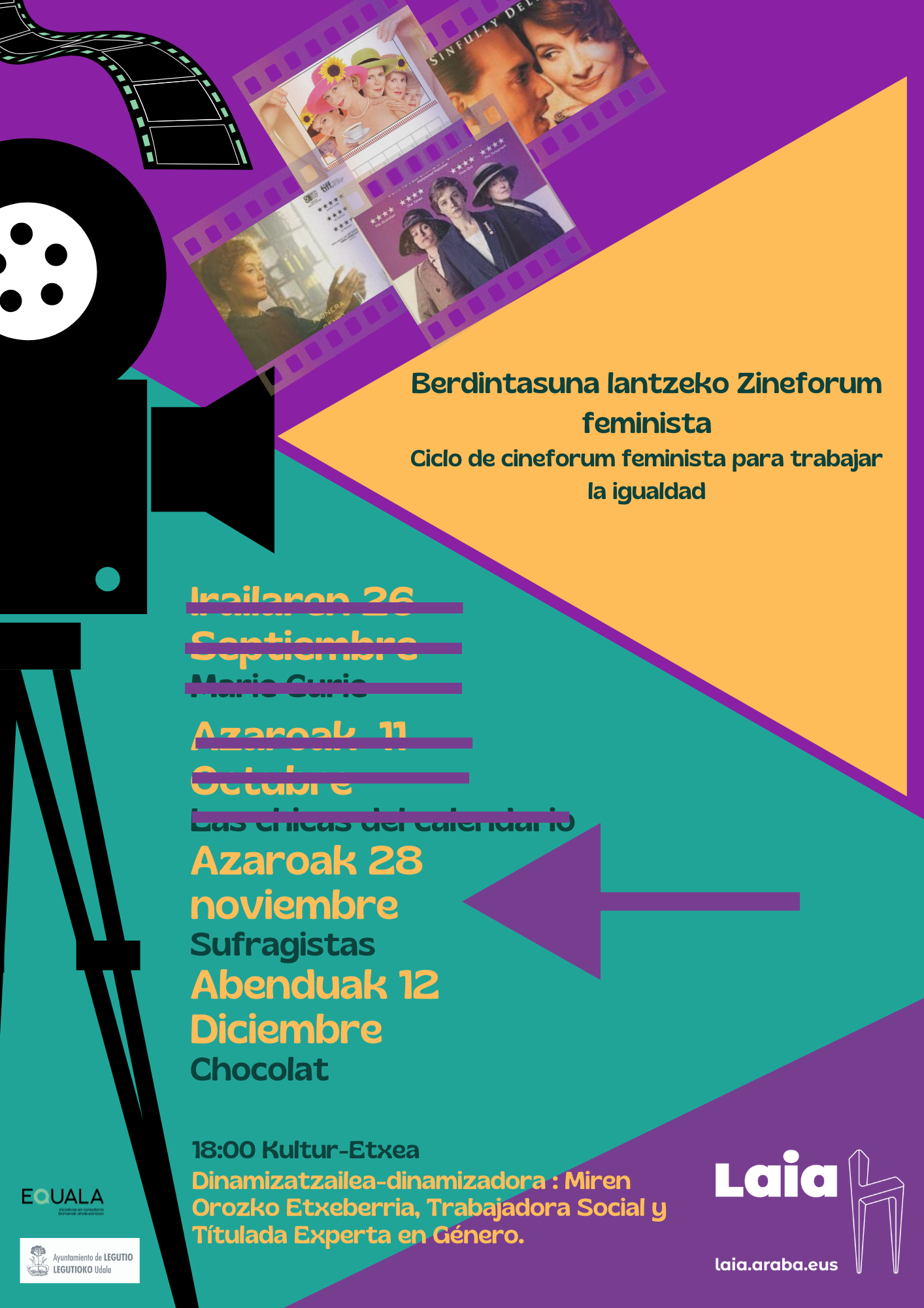 BERDINTASUNA LANTZEKO ZINEFORUM FEMINISTA