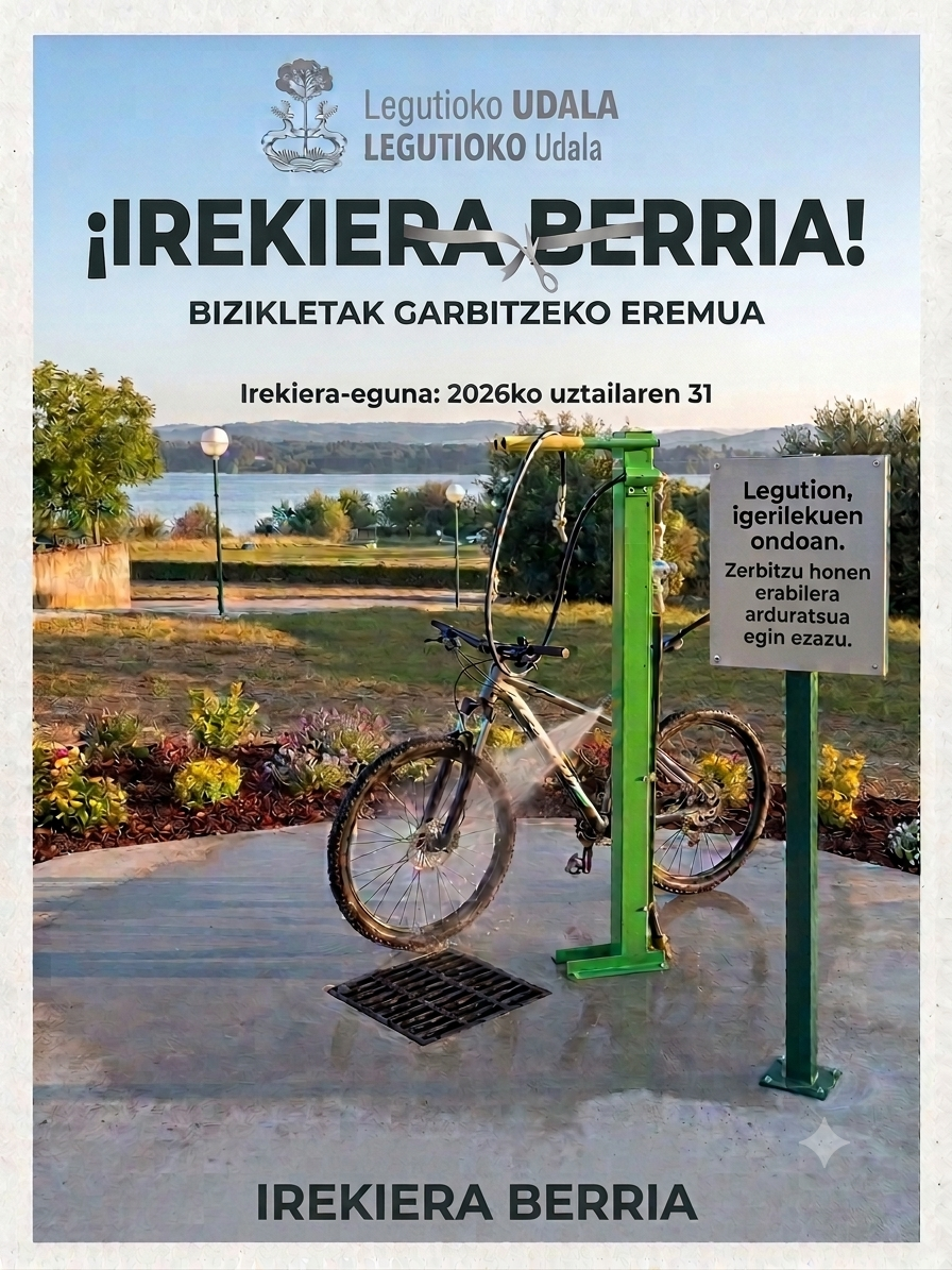 IREKIERA BERRIA. BIZIKLETAK GARBITZEKO EREMUA