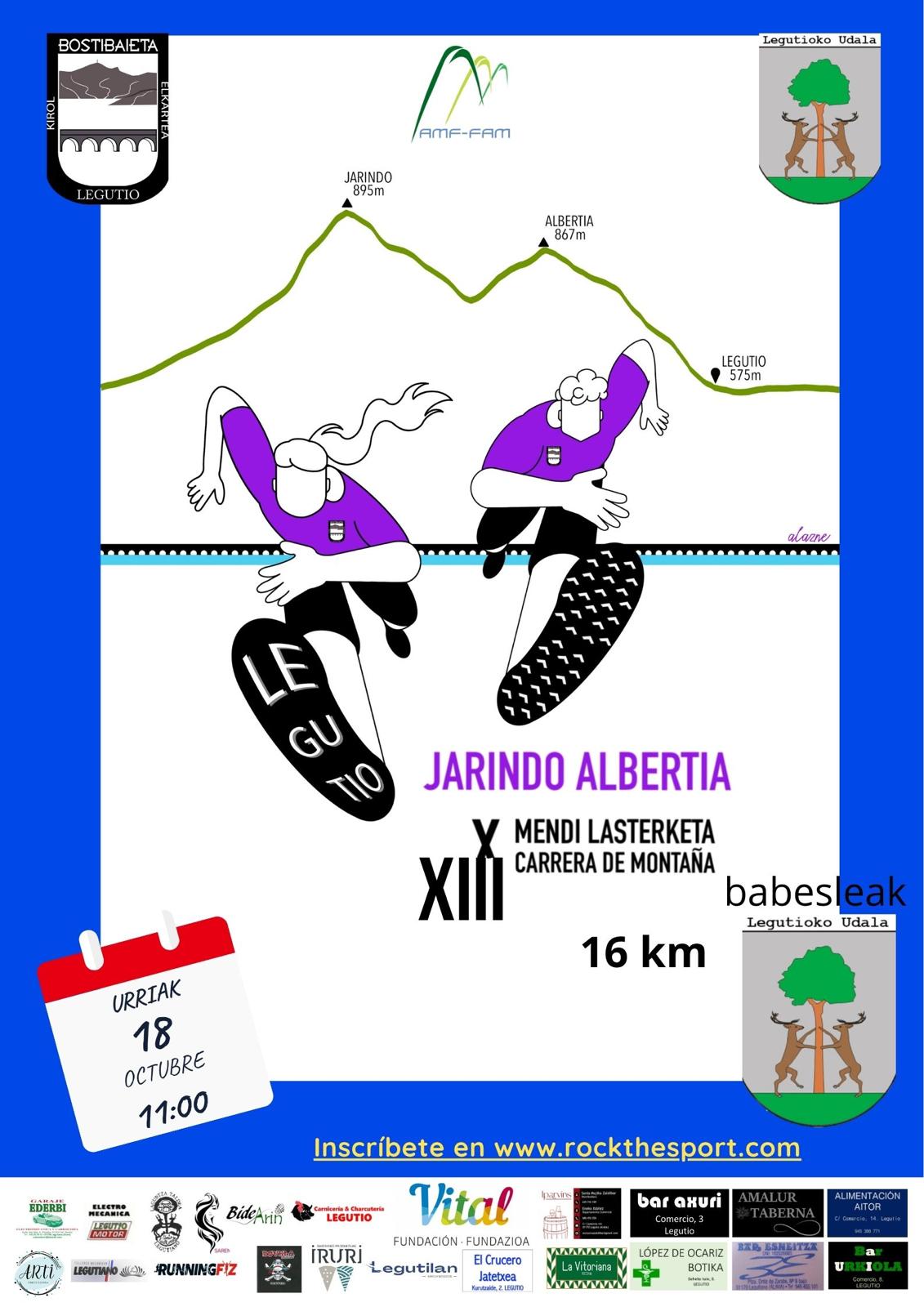 Jarindo-Albertia. XIII.mendi lasterketa.
