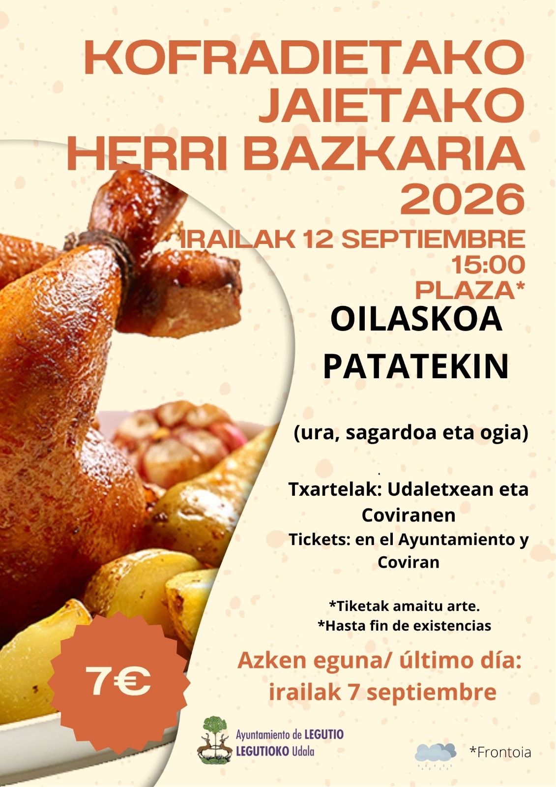 Kofradietako jaietako herri bazkaria