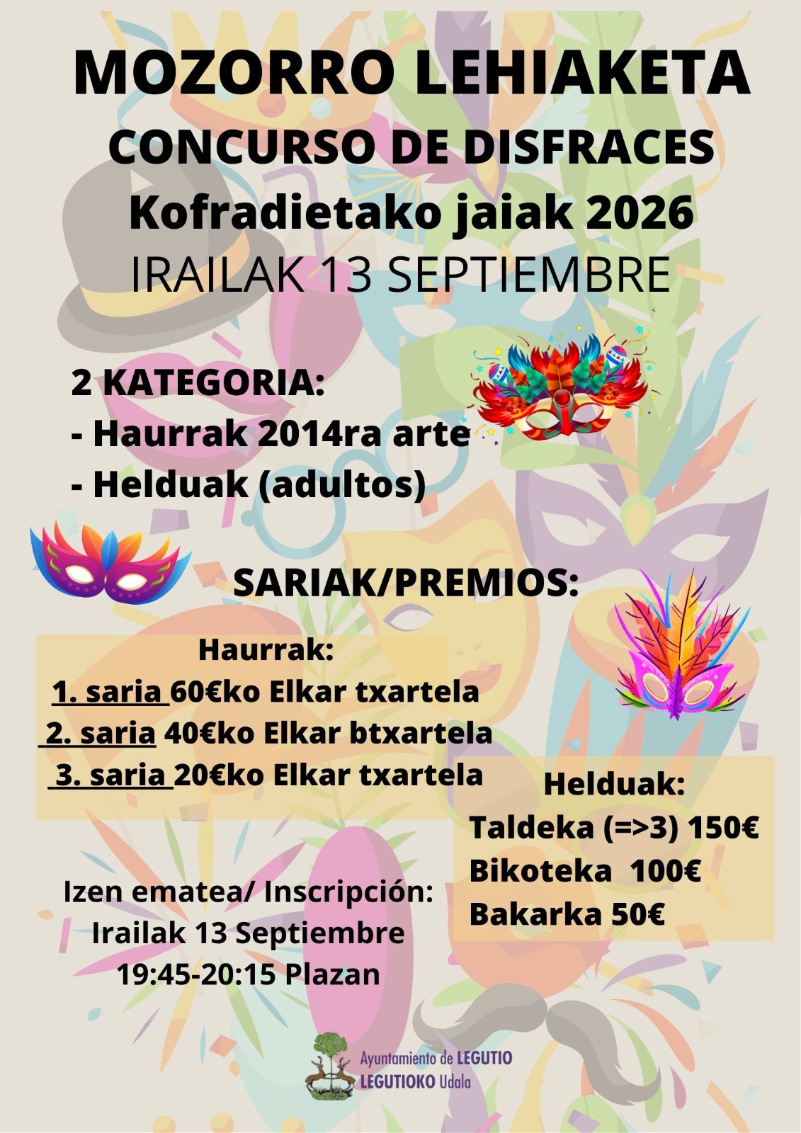 Mozorro lehiaketa 2026