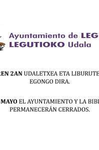 Udalaren itxiera.