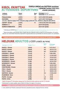 Kirol ekintzak 4