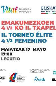 Campeonato del 4 1/2  femenino élite.