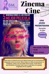 Una joven prometedora. Zinema.