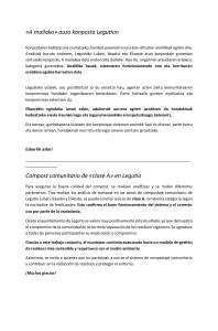 A mailako konposta Legution