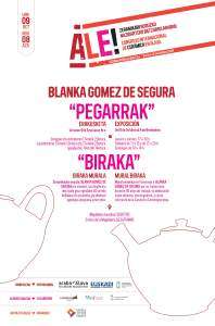 Blanca Gómez de Segurari omenaldia. Biraka murala