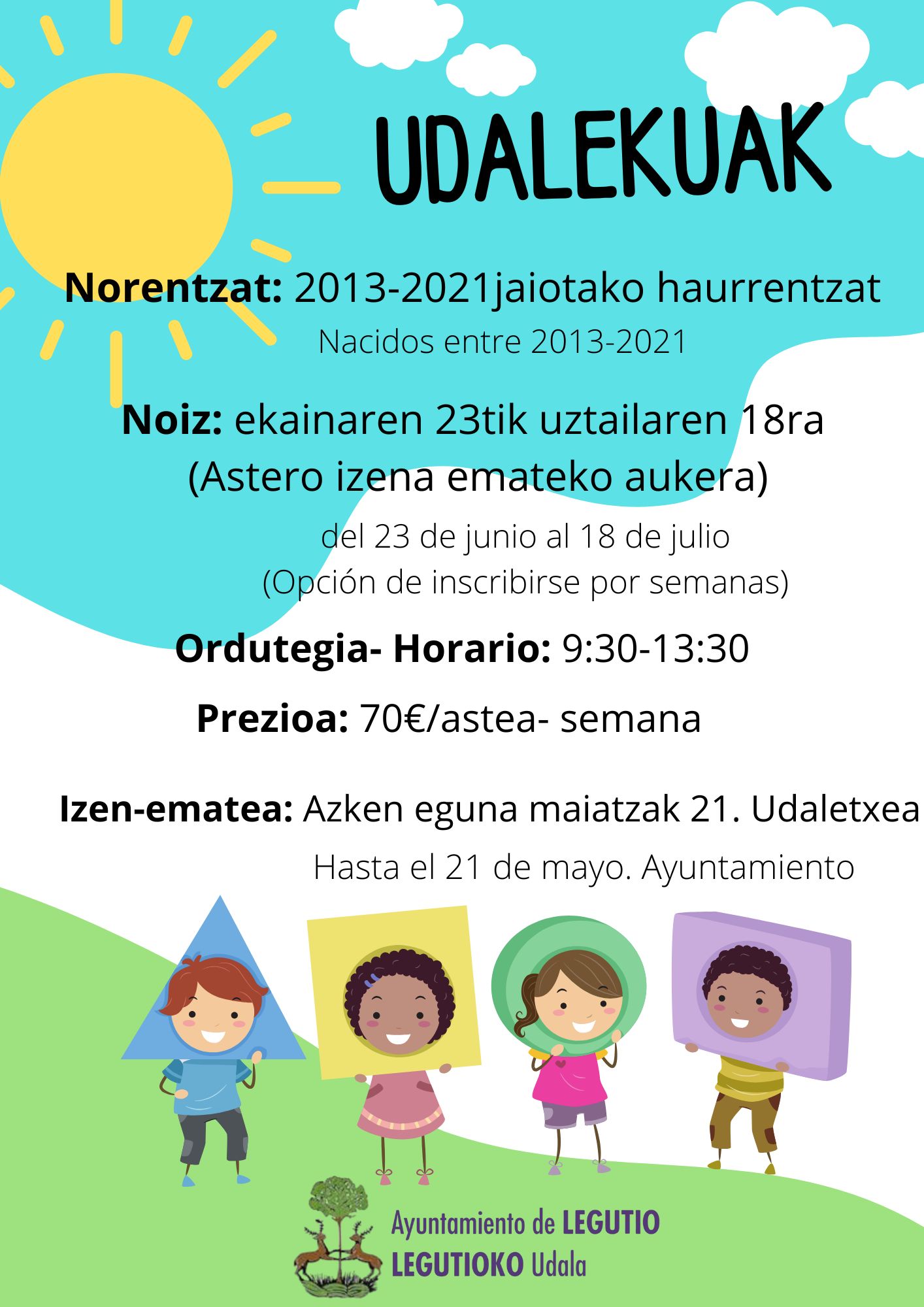 Campamentos de verano 2025